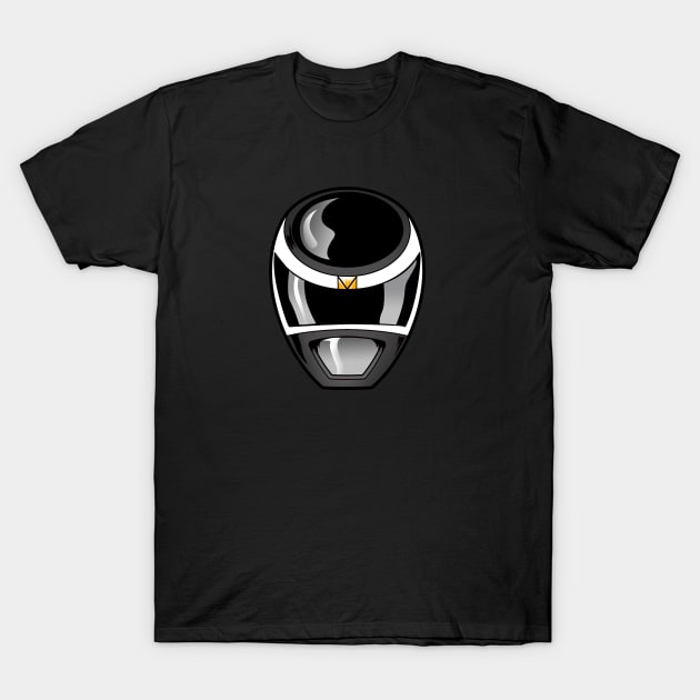 Black space Helmet T-Shirt by MikeBock